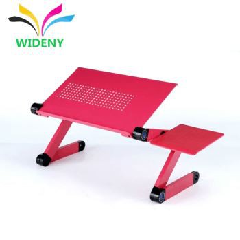 Bærbar justerbar aluminiums bærbar PC -stativ