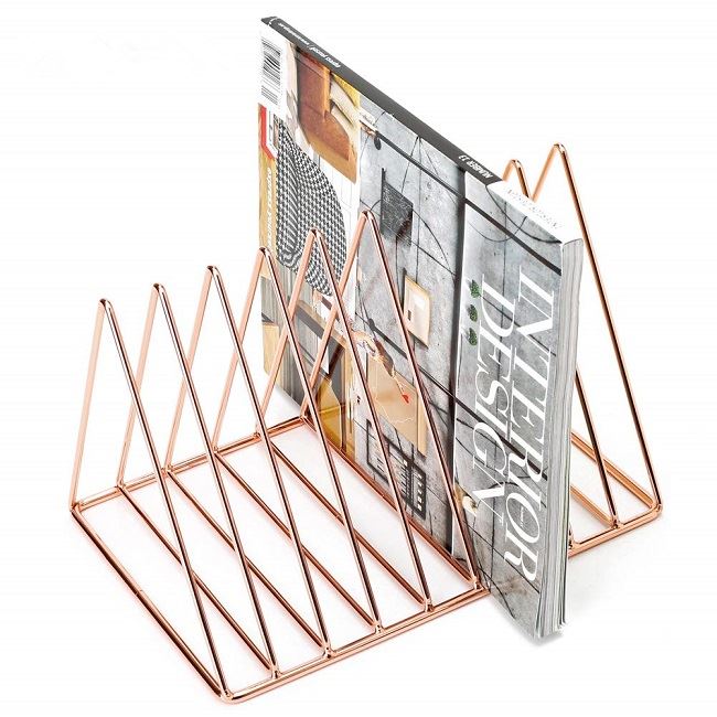 Rose Gold Bookends