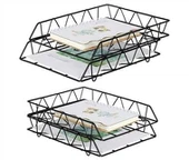 Stackable trådpapirbrett