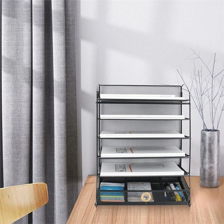 desk file organizer tray