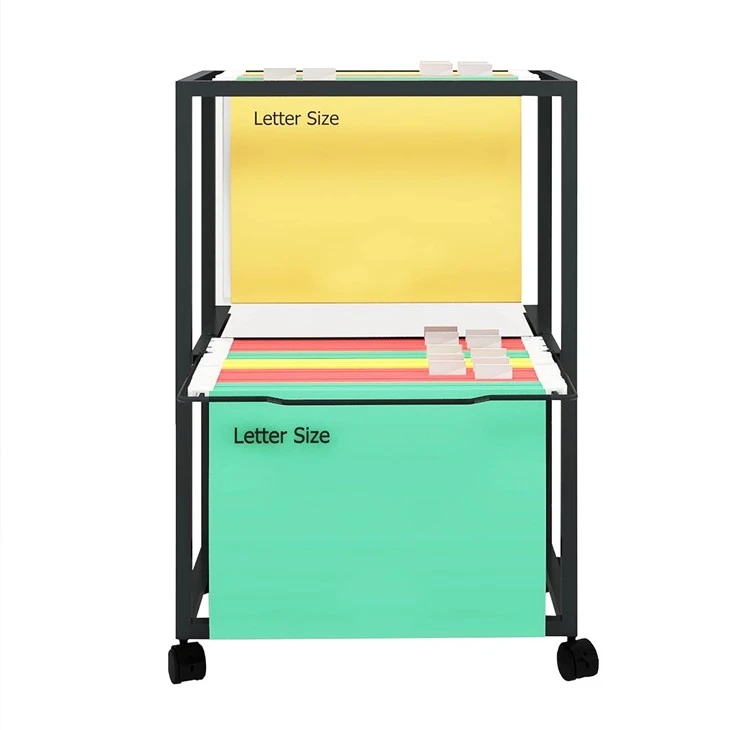 Metal Rolling File Carts with Wheels Metal Rolling File Carts with Wheels